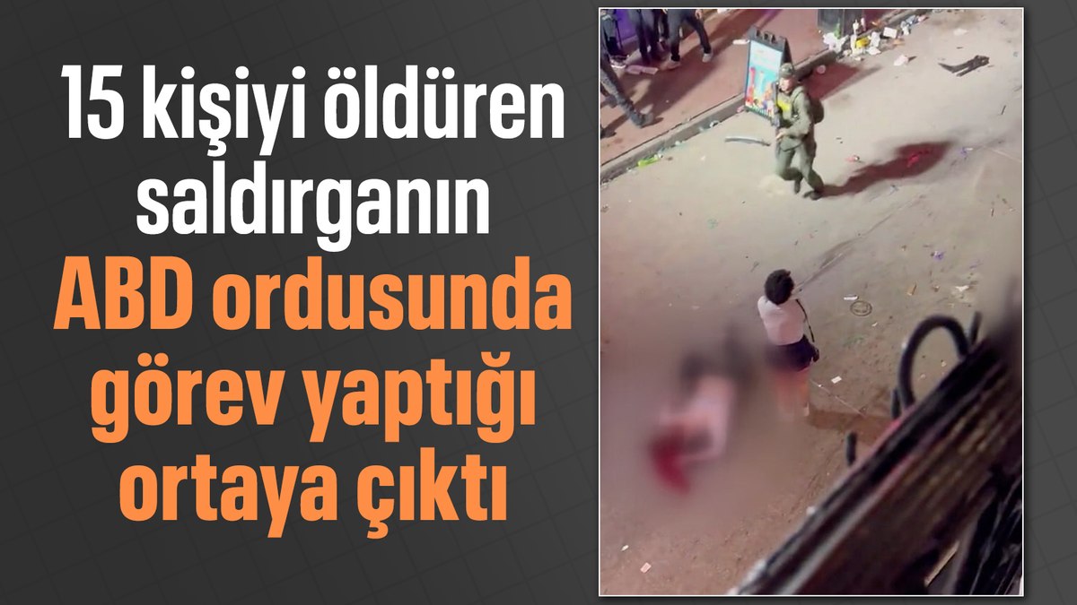 ABD’de 15 kişiyi öldüren saldırganın daha önce orduda görev yaptığı açıklandı