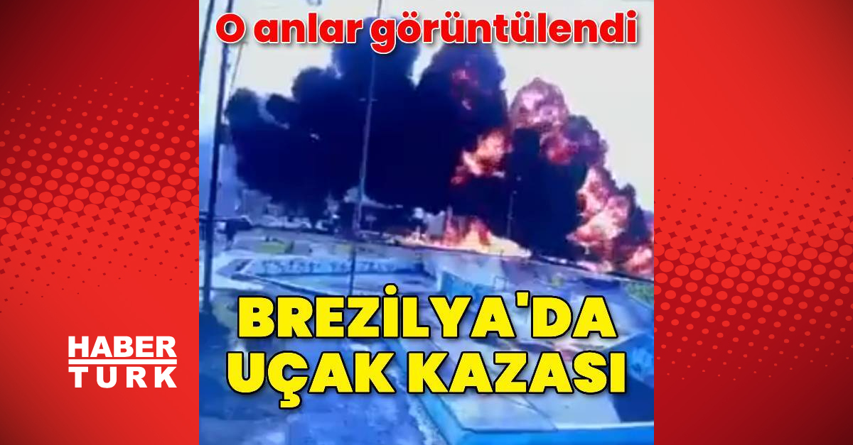 Brezilya’nın Sao Paulo kentinde yaşanan uçak kazasında ölü ve yaralılar hakkında bilgi verilmedi
