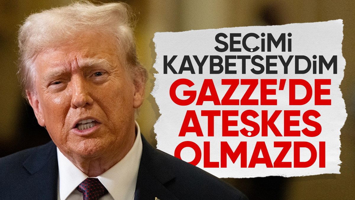 Trump: Gazze’deki ateşkes, seçim zaferimin sonucu