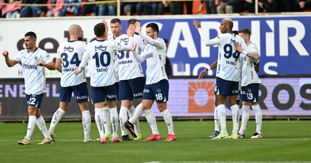 Alanyaspor: 0 – Fenerbahçe: 2 | MAÇ SONUCU