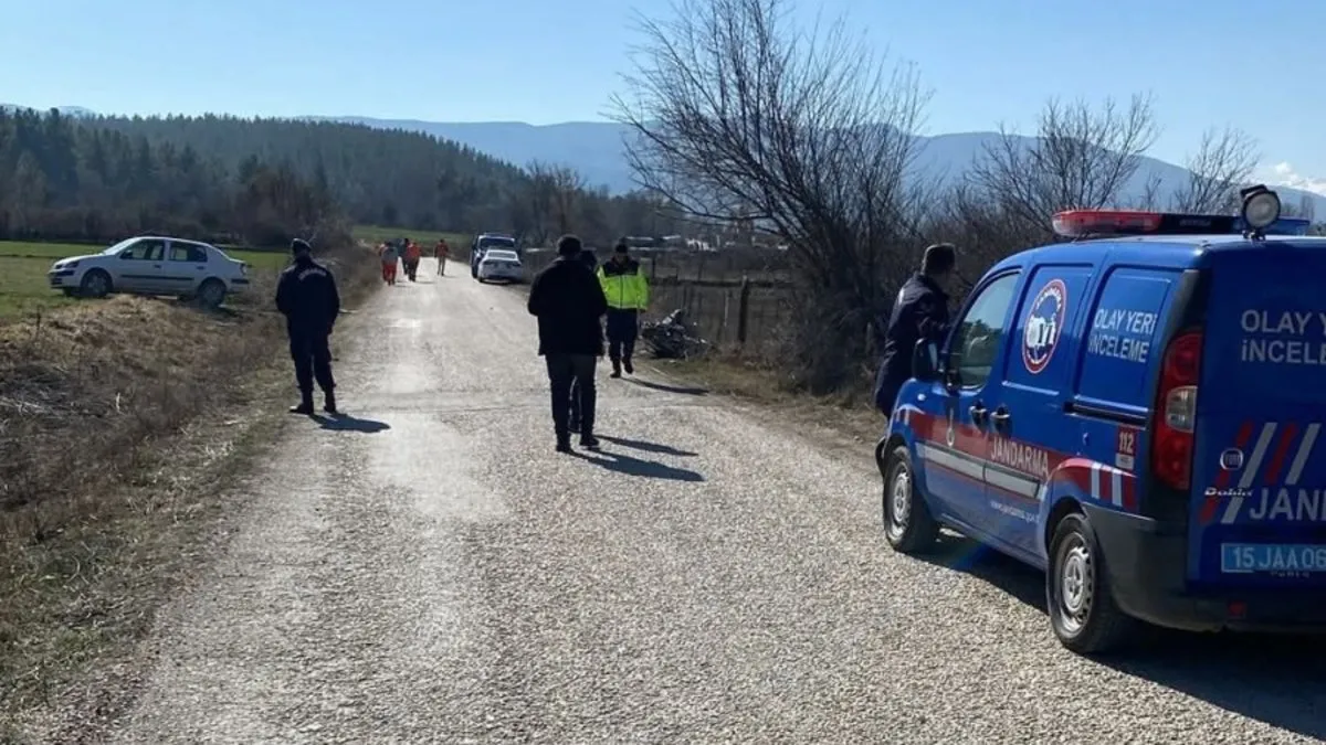 Burdur’da devrilen motosikletin sürücüsü öldü