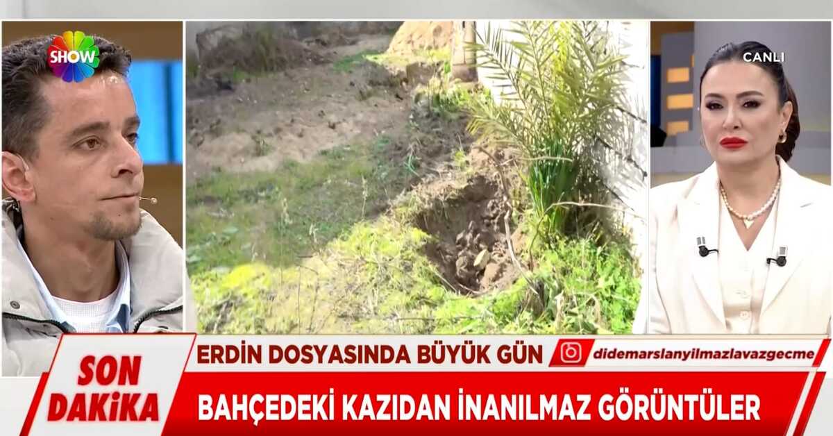 Erdin Turan’ın şüpheli ölümü! Bahçedeki kazıdan ne çıkacak?