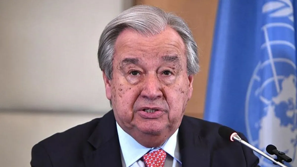 Guterres: Bağımsız bir Filistin Devleti’nin kurulması şart
