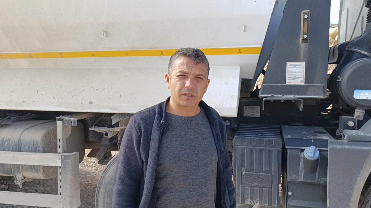 Şanlıurfa’da kaza yapmasın diye kamyoneti takip eden sürücü konuştu