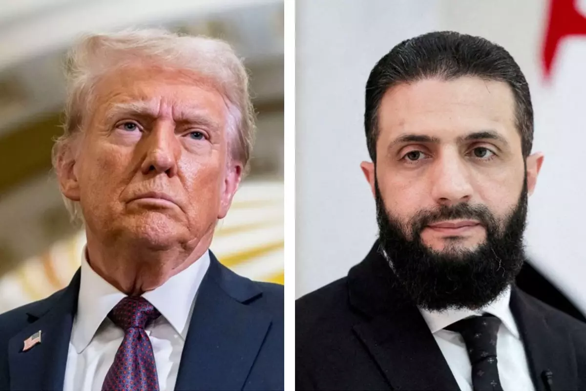 Trump ile Şara arasındaki ilk görüşme yarın Suudi Arabistan’da